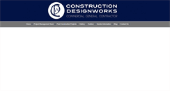 Desktop Screenshot of constructiondesignworks.net